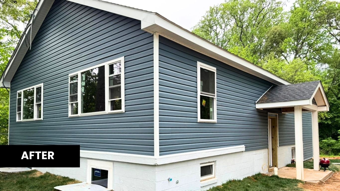 Fire Damage House After Photo